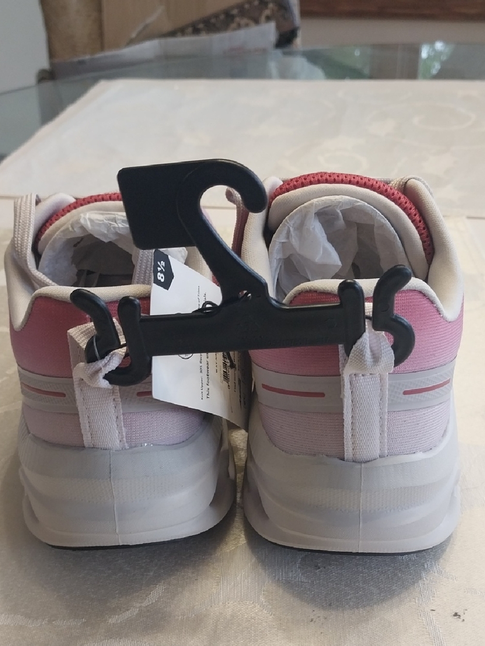Avia NWT Women's Athletic Jumbo Lite Runner Sneakers Size 8.5 M Red & White - Picture 5 of 9
